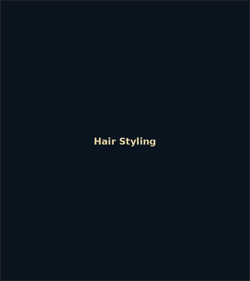 Hair styling by New Elegant