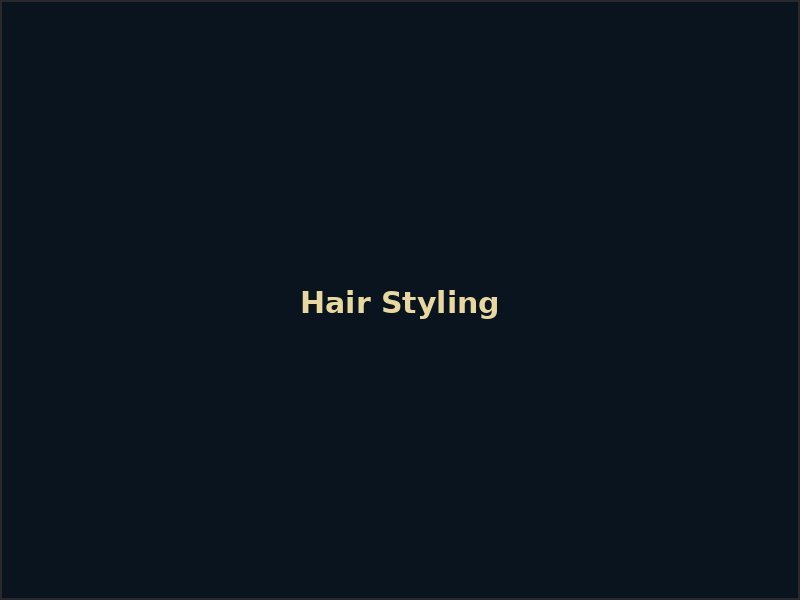 Hair styling by New Elegant