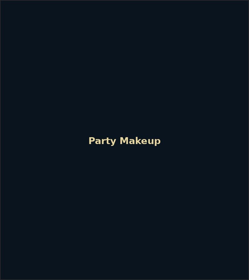 Party makeup by New Elegant